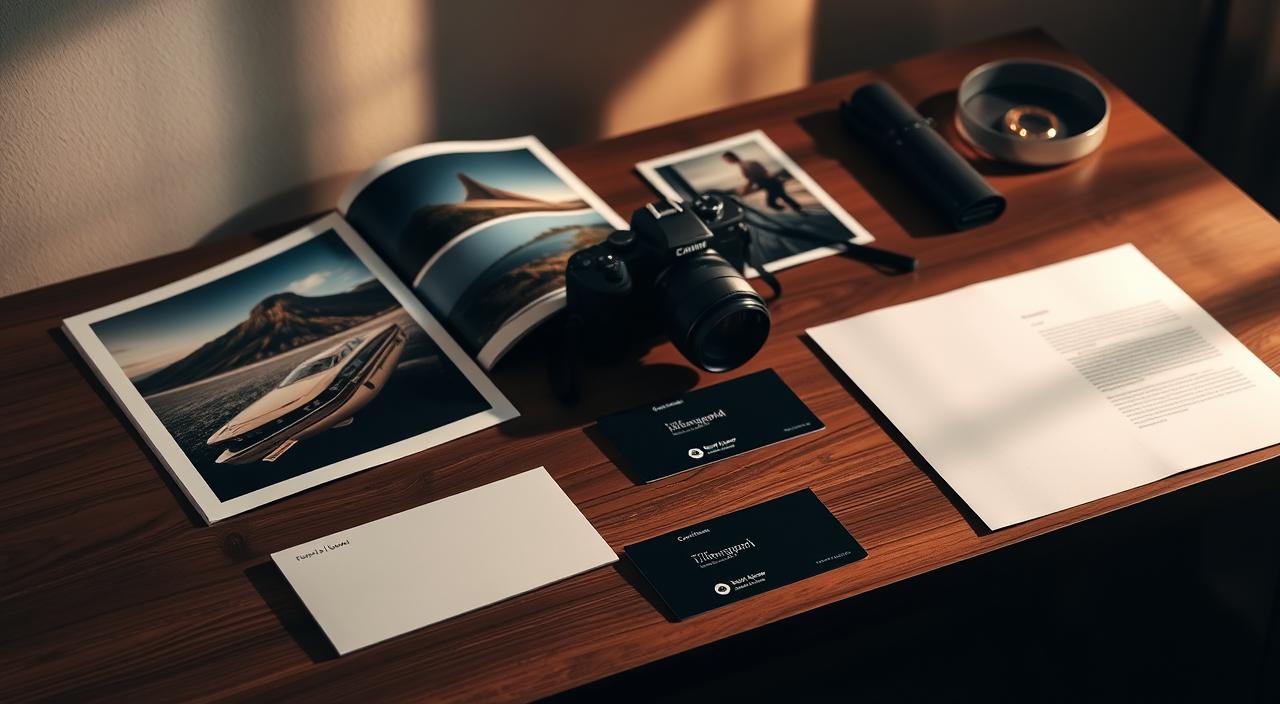 carta de presentación fotógrafo