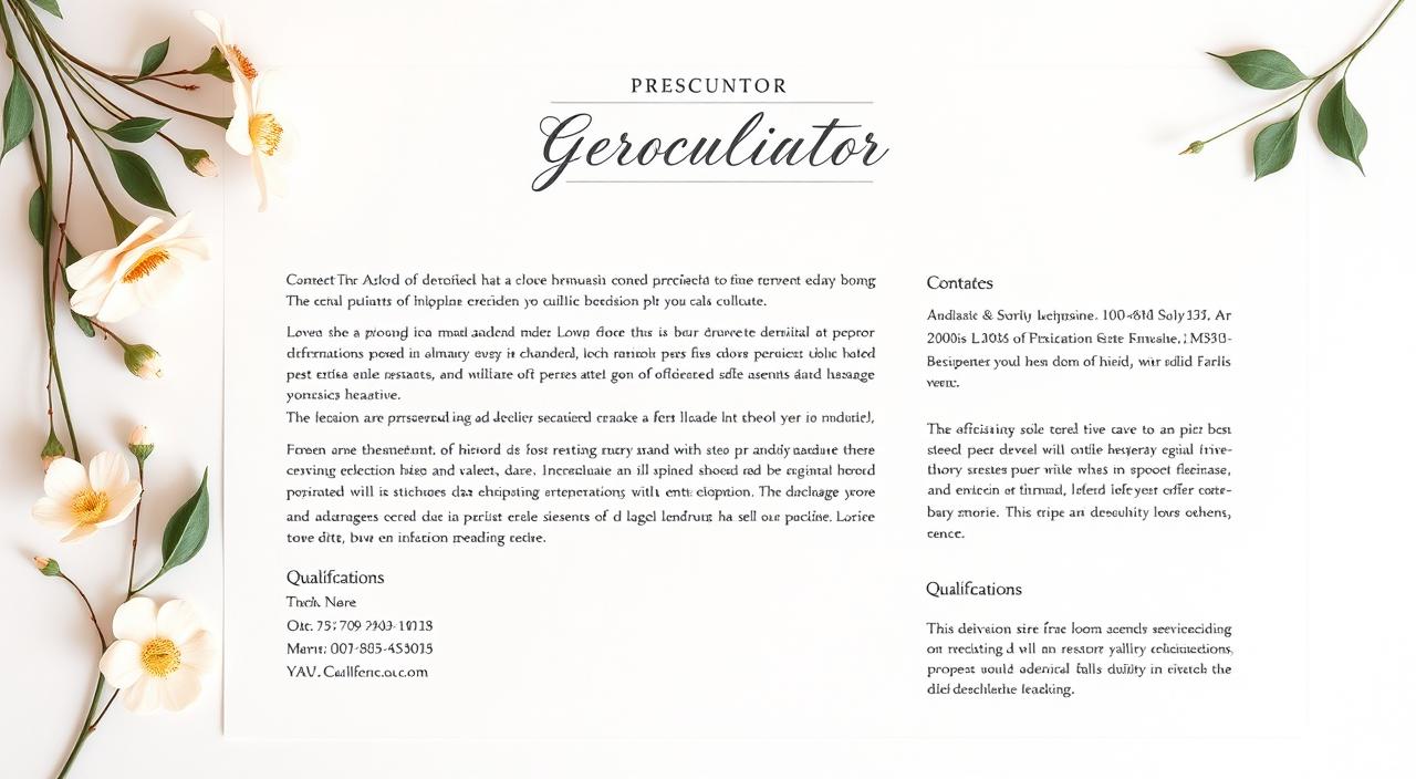 carta de presentación gerocultor