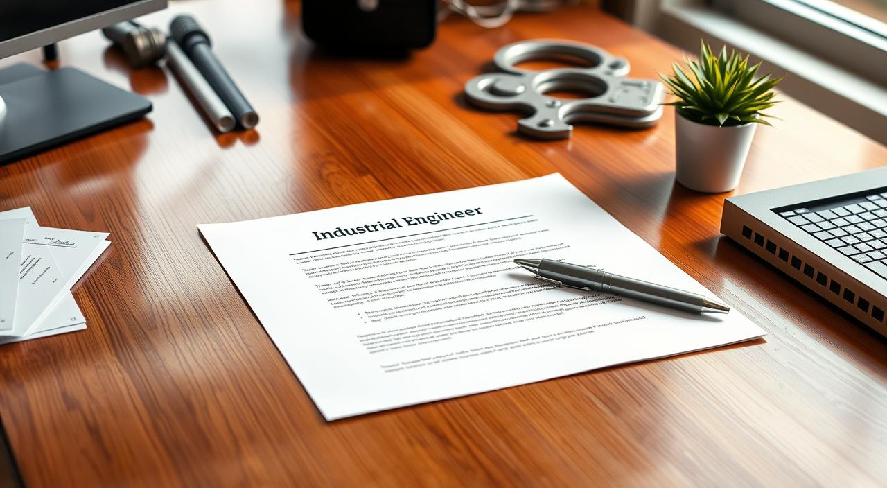 carta de presentación ingeniero industrial