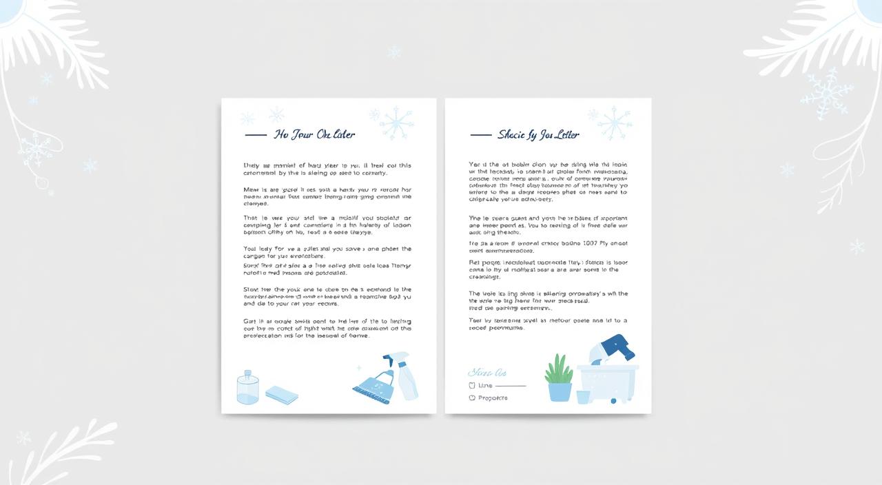 carta presentación empresa limpieza